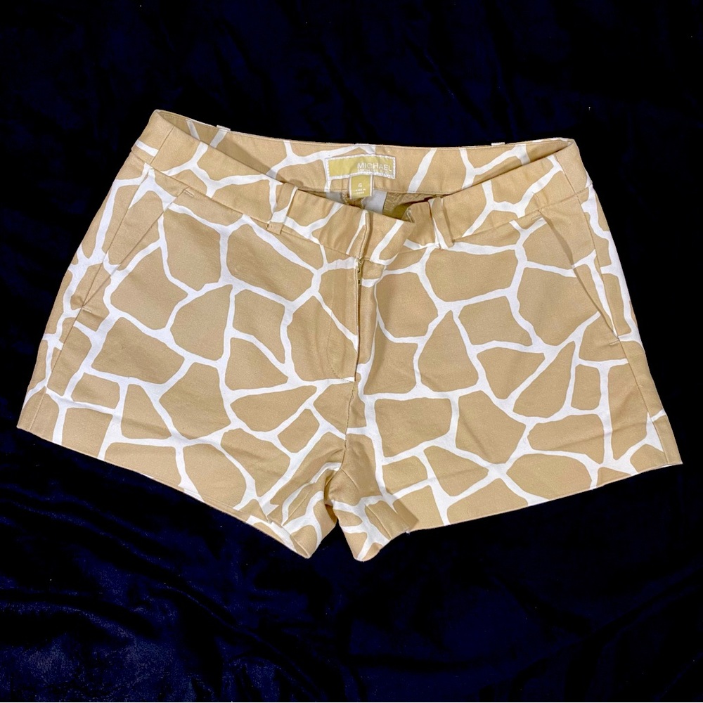 Michael Kors giraffe print size 4.